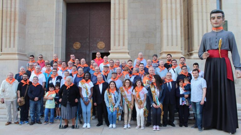 Els Pasquals rendeixen homenatge al patró