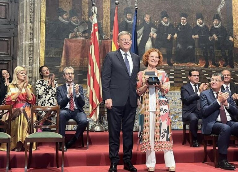 Dolores Cortes distingida per la Generalitat Valenciana amb motiu dels premis del 9 d’octubre