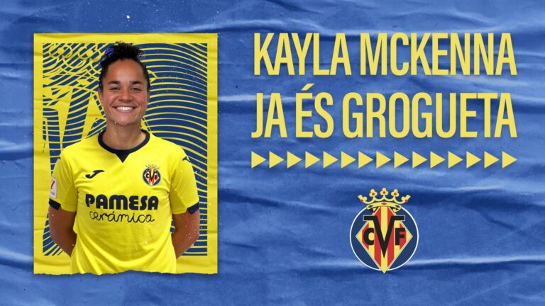 Kayla McKenna firma per una temporada amb el Villareal Femení procedent del Rangers FC