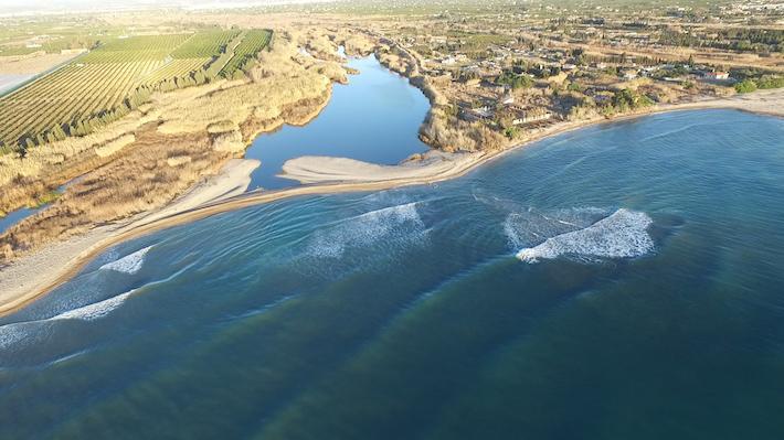 La Desembocadura del Millars acumula tres mesos de cabal ecològic per primera vegada des de fa un any