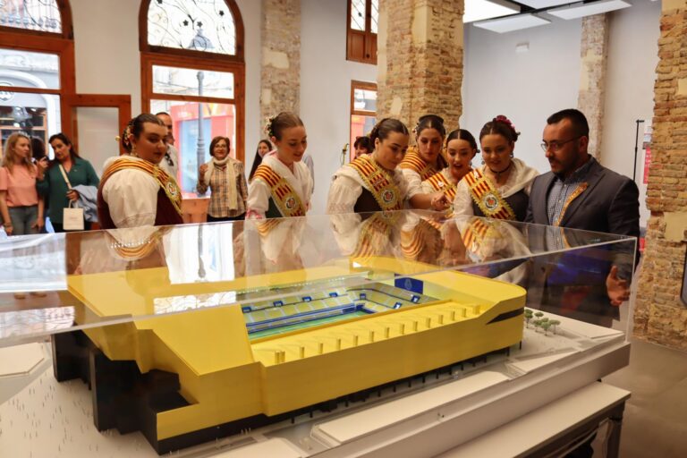 La maqueta del nou l'Estadi de la Ceràmica ja està exposada al Gran Casino
