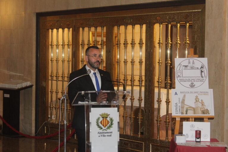 Vila-real presenta el ‘mata segell’ de Sant Pasqual Baylon: símbol i emblema