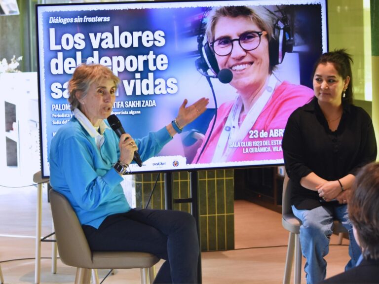 La periodista Paloma del Río aprofundeix en La Ceràmica en els valors de l’esport