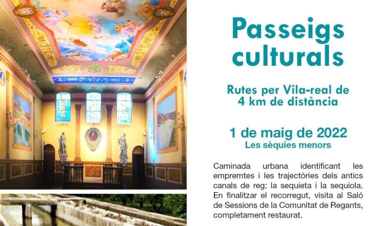 La Comunitat de Regants presenta una activitat per descobrir els antics canals de reg