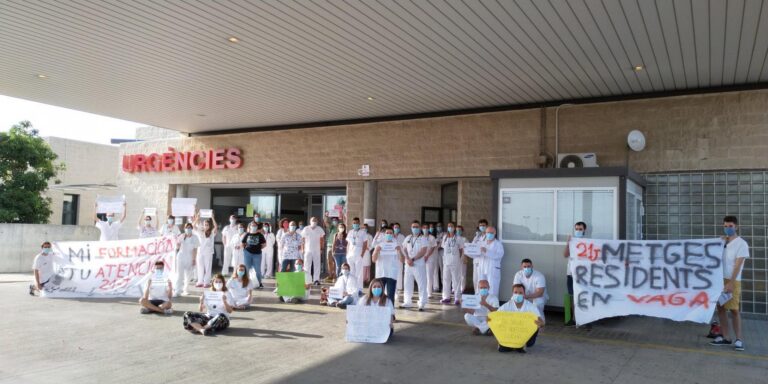 El 90% dels MIR de l’Hospital La Plana secunden la vaga indefinida