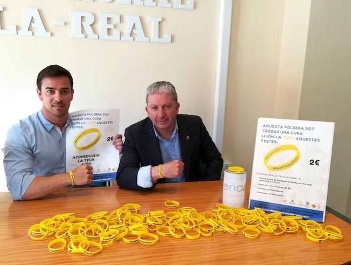 Fundació Caixa Rural Vila-real distribueix durant les festes 3.000 polseres solidàries a favor a Enach Associació
