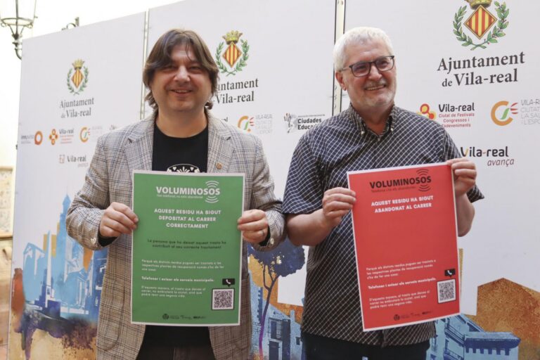 Vila-real fa un pas més pel reciclatge amb la campanya 'Civisme verd'