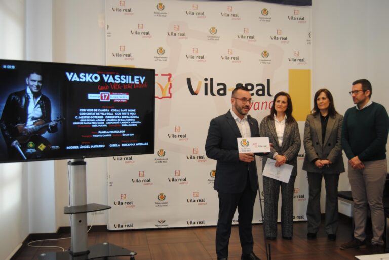 Vila-real Talent es reprèn amb el concert del violinista Vasko Vassilev per al proper 16 de maig