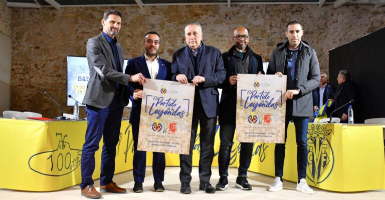 El Villarreal estén la venda exclusiva per a abonats de 'El Partido de las Leyendas' fins el dia 12 de març