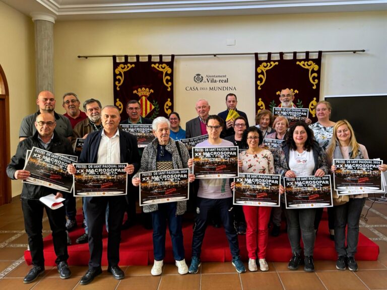 Sortejades les taules del Macrosopar de veïns de les festes de Sant Pasqual