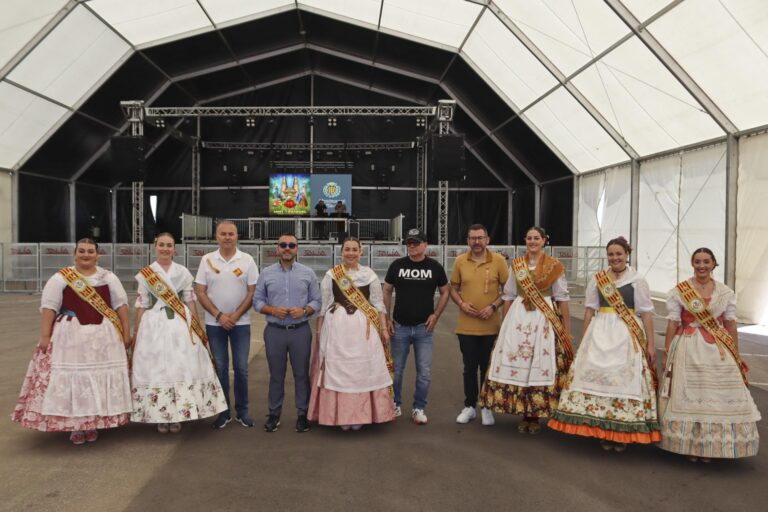 Vila-real trau a concurs les barres i la carpa del Recinte de la Marxa per a les festes patronals de 2024