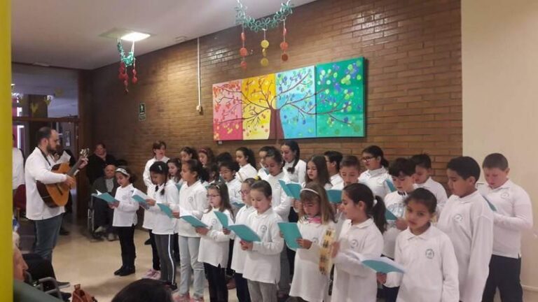 El col·legi Concepción Arenal celebra el final del trimestre amb el festival de Nadal