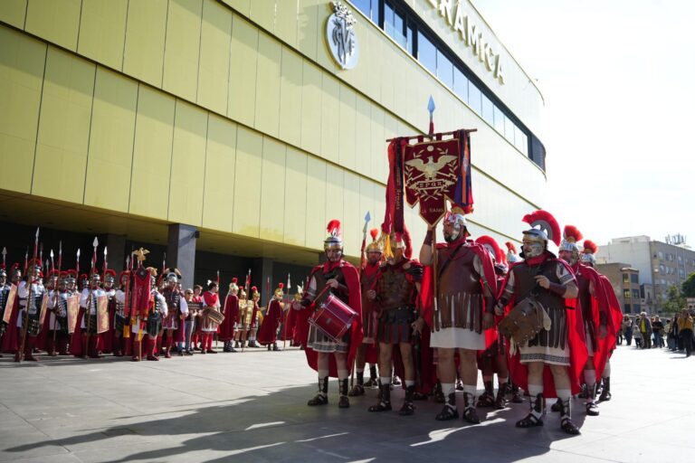 José Benlloch, nomenat ‘Jueu de l’Any’ a la Trobada de Guàrdies Romanes i Armats celebrada hui