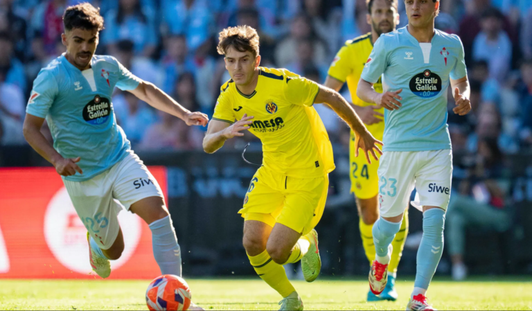 El Villarreal es queda molt prompte amb deu jugadors en Balaídos i cau derrotat per un dur 3-0