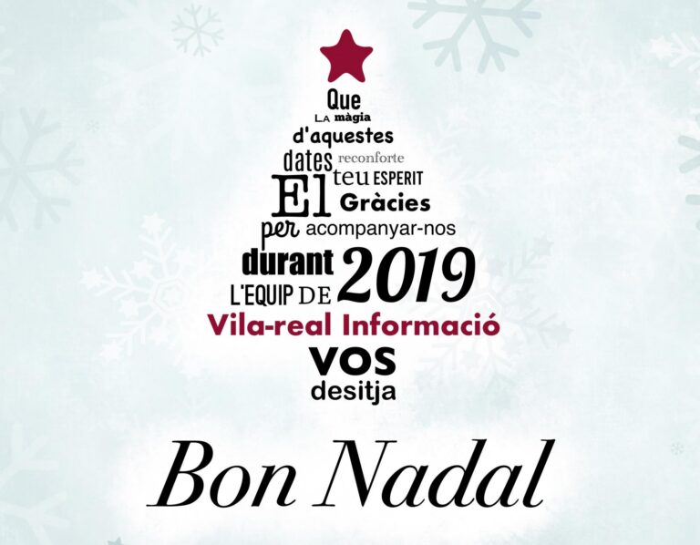 Vila-real Informació desitja als seus lectors unes Bones festes de Nadal  