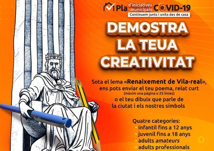 Vila-real incentiva la creativitat dels veïns amb un concurs de creació literària i il·lustrativa obert a tothom