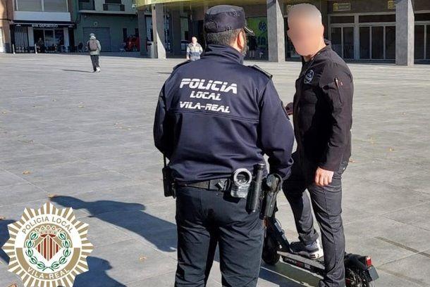 La Policia Local: 44 denúncies en el pla especial de control d’infraccions en VMP