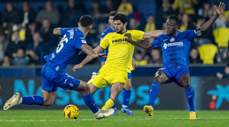 El Villarreal va meréixer guanyar el partit enfront del Getafe, encara que a última hora va estar a punt de perdre’l (1-1)