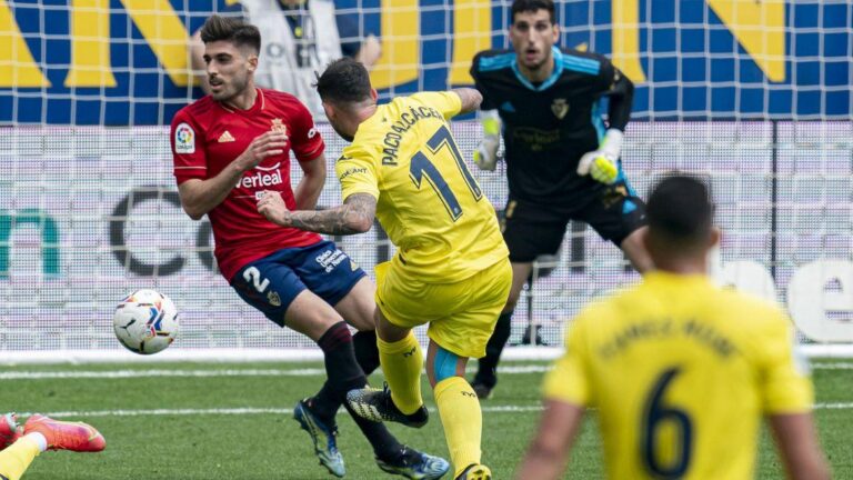 El Villarreal perd contra Osasuna i trenca la seua bona ratxa sense pedre (1-2)