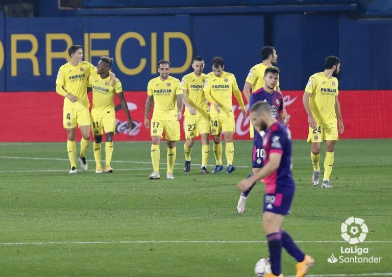 El Villarreal signa una completa primera part i finiquita a un valent Valladolid en La Ceràmica (2-0)