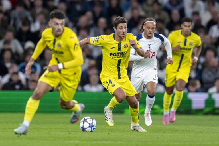El Villarreal cau en el camp del Tottenham en la seua tornada a la Lliga de Campeons (1-0)