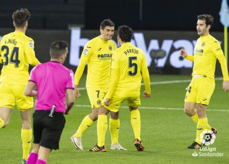 El Villarreal exhibeix un gran poder de joc i de definició  davant el Celta en Balaidos (0-4)