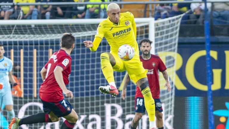 El Villarreal cau amb el cap alt en a l’Estadi de la Ceràmica davant un rocós Osasuna ambo un gol al 88 (1-2)