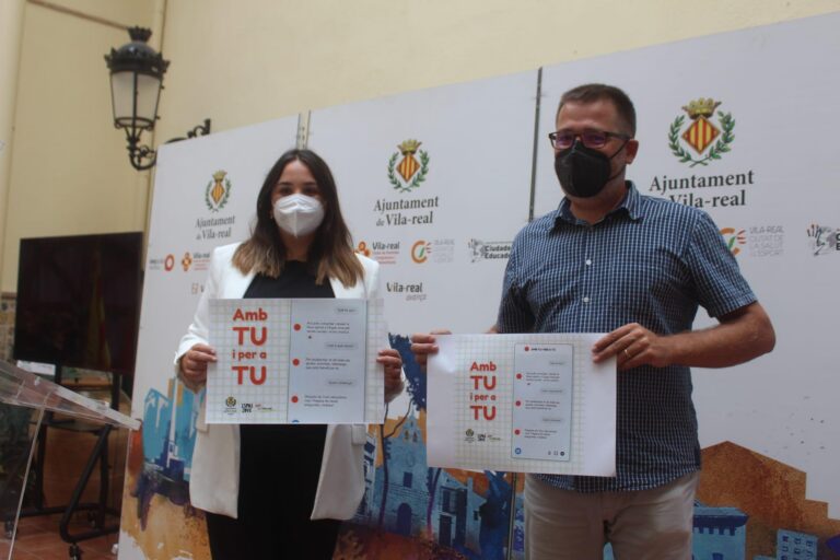 Vila-real presenta ‘Amb tu i per a tu’, el nou projecte per conéixer que necessiten els joves de la ciutat