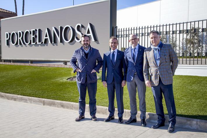 L'ambaixador de Qatar a Espanya visita les instal·lacions de Porcelanosa Grup a Vila-real