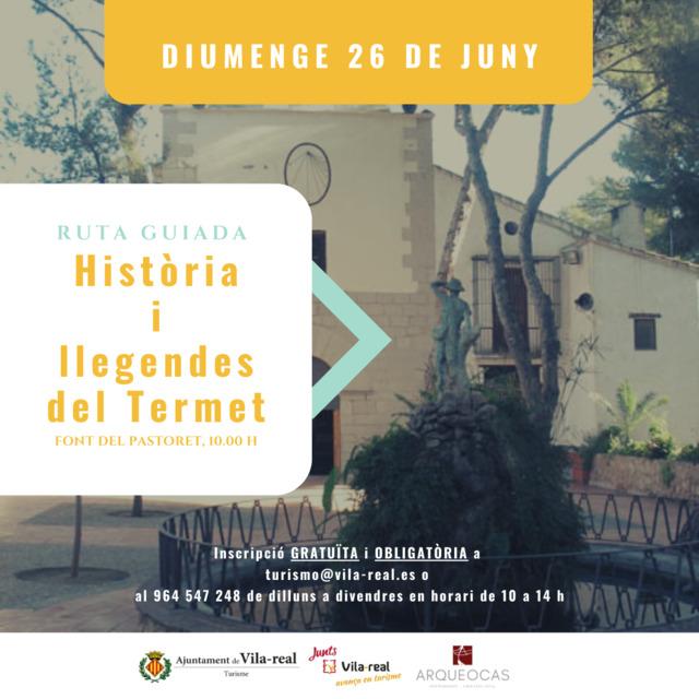 'Història i llegendes del Termet' arriba este diumenge a Vila-real