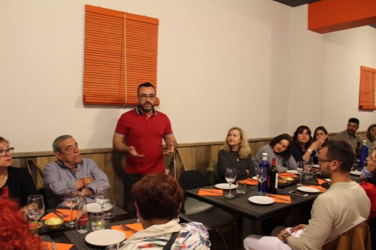 El PSOE de Vila-real tanca la campanya amb un sopar amb la militància i simpatitzants