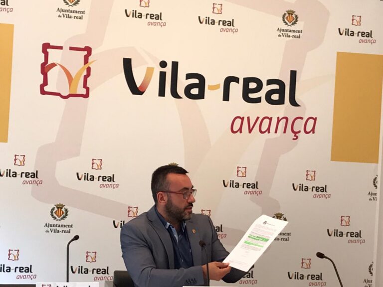 Vila-real estudia putjar l'IBI en 2020 per a cobrir un "forat" econòmic de 2 a 2,5 milions d'euros