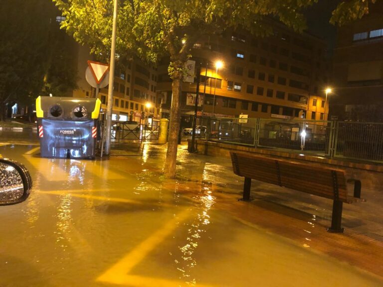 Compromís lamenta les inundacions pel temporal i planteja un pla integral de millora del clavegueram