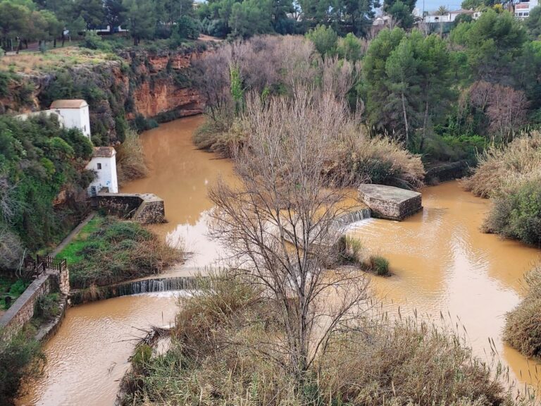 La intensa pluja deixa 133 litres/m2 en algunes zones de Vila-real