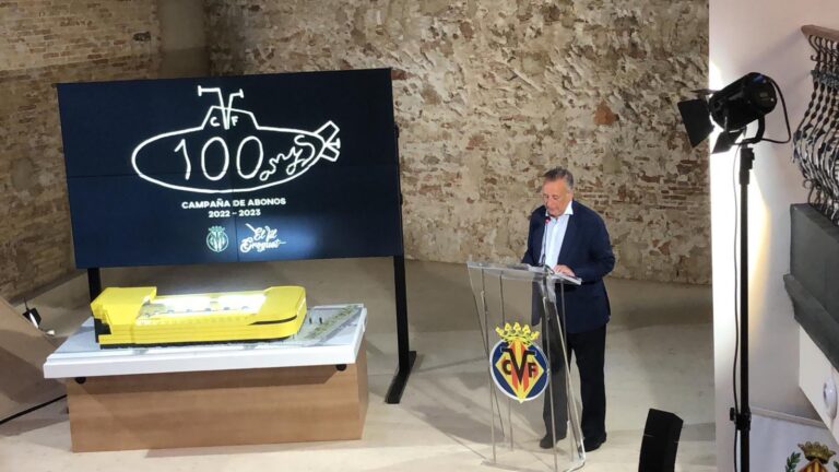 El Villarreal CF presenta la informació dels abonaments de la temporada del centenari