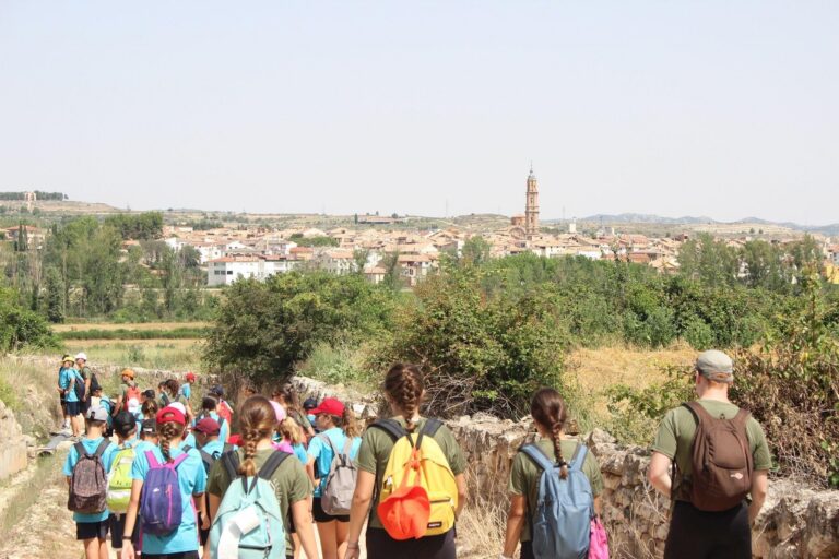 El campament dels ‘Lluïsos’ arriba a la seua fi després de dues setmanes de diversió i naturalesa a Aiguaviva