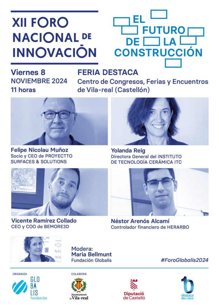 Variades empreses del sector de la construcció presentaran les seues innovacions al XII Fòrum de Globalis