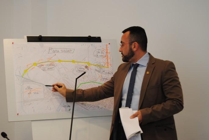 L'alcalde celebra els 4,1 milions consignats per a la Ronda Sud-oest, “la inversió més important a la província”