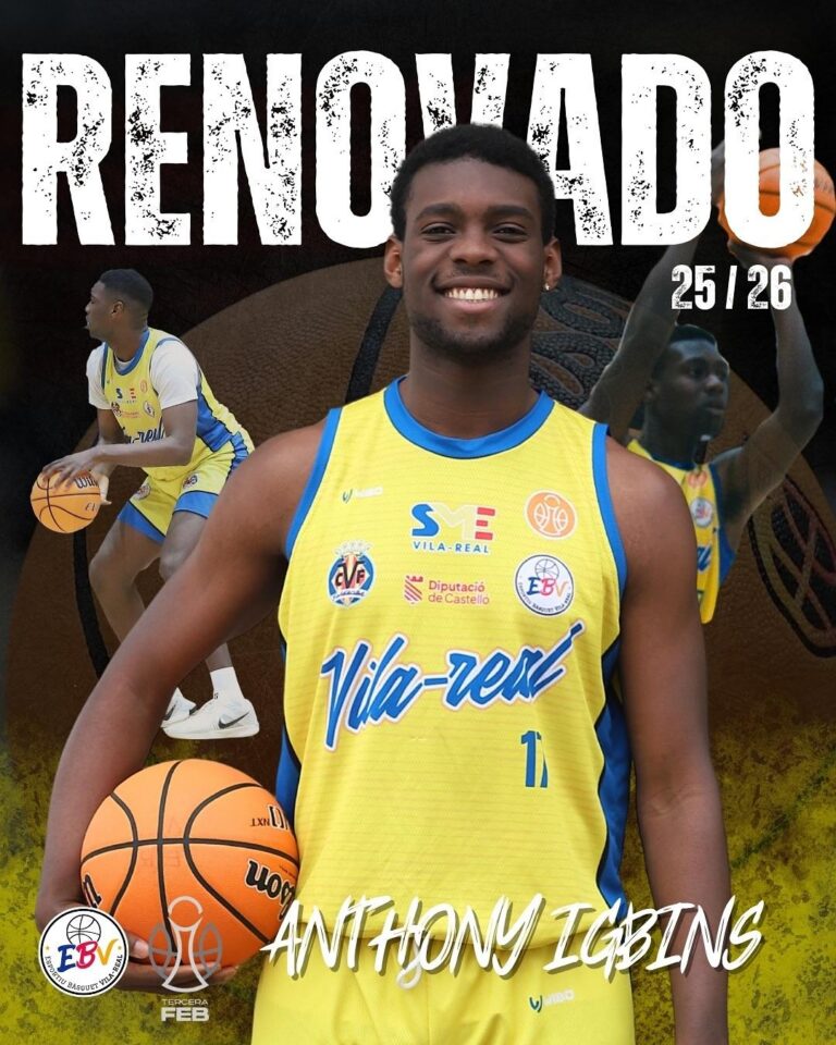 Anthony Igbins renova amb el club i es consolida com a peça clau de la nova temporada
