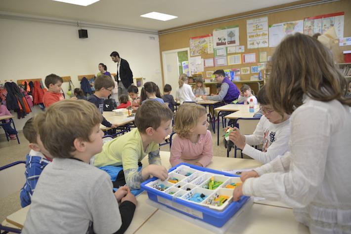 Aplec de Pasqua a ple rendiment als col·legis Concepción Arenal i Escultor Ortells