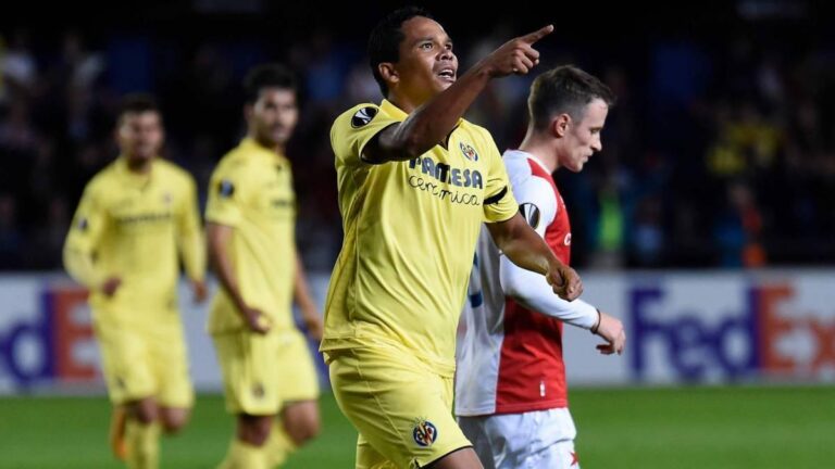 El Villarreal iguala un 0-2 en contra davant l'SK Slavia Praha amb gols de Manu Trigueros i Carlos Bacca