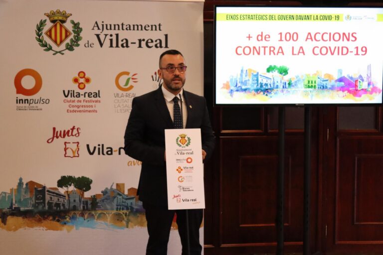 Vila-real invierteix dos milions d'euros per combatre el virus i "no lamentar la desaparició de sectors"