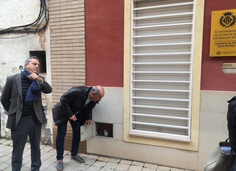 Els comptadors intel·ligents arriben al Pilar després d’assolir una eficiència hídrica del 98% al Nou Crist del Calvari