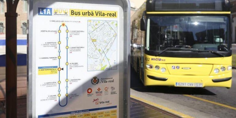 La normalitat va tornat a Vila-real amb la reactivació de la Línia 2 de l’autobús urbà