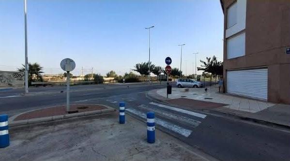 Tall d’un tram de l’avinguda Europa per obres de FACSA