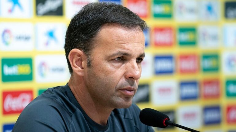 Calleja diu que una victòria davant l’Espanyol posaria al Villarreal en una situació còmoda