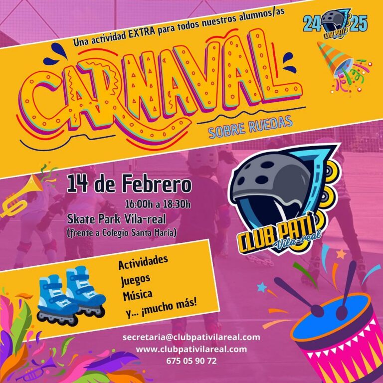 Vila-real celebra un ‘Carnestoltes sobre rodes’ per als més menuts