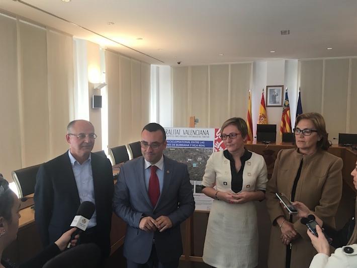 L'execució íntegra del carril ciclopeatonal entre Vila-real i Borriana serà una realitat en 2017