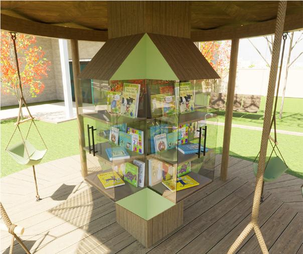 El disseny ‘Carrusel de lectura’ es triat per a convertir les cabines de telèfon en espais d'intercanvi de llibres