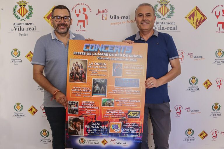 Coneix els protagonistes del cartell musical de les festes de la Mare de Déu de Gràcia
